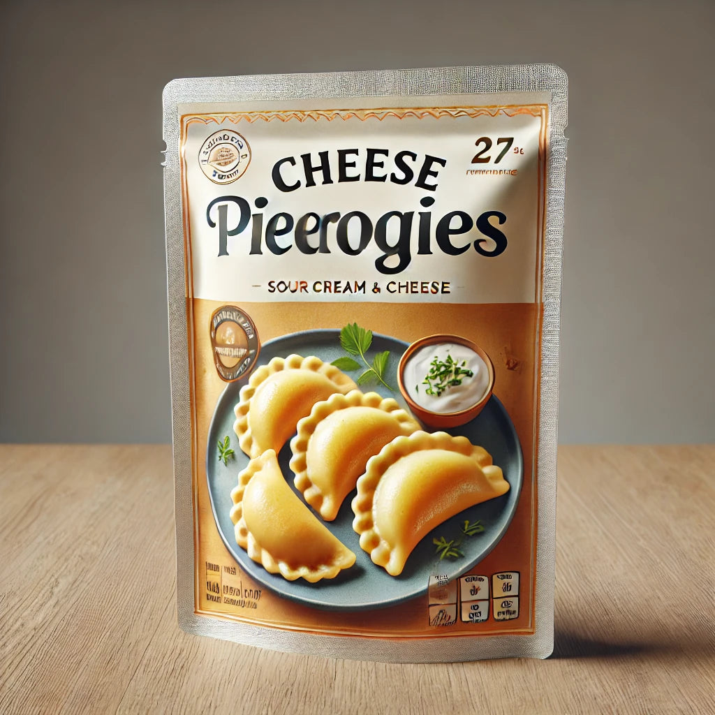 Sweet cheese pierogies