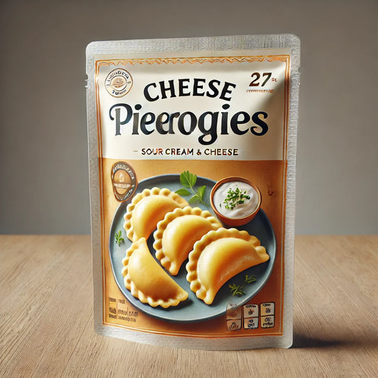 Sweet cheese pierogies